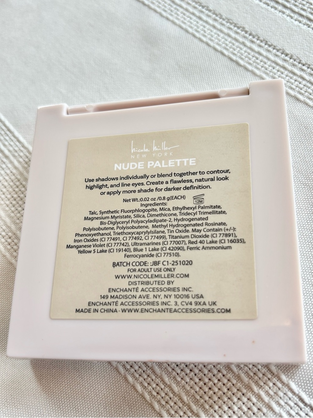 NICOLE MILLER • $9 • ONE eyeshadow palette • matte shimmer NEW unopened - Picture 5 of 9